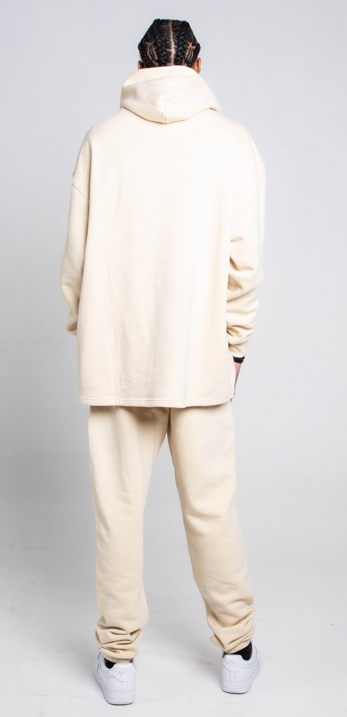 Armor Jeans Loose Fleece Hoodie Set