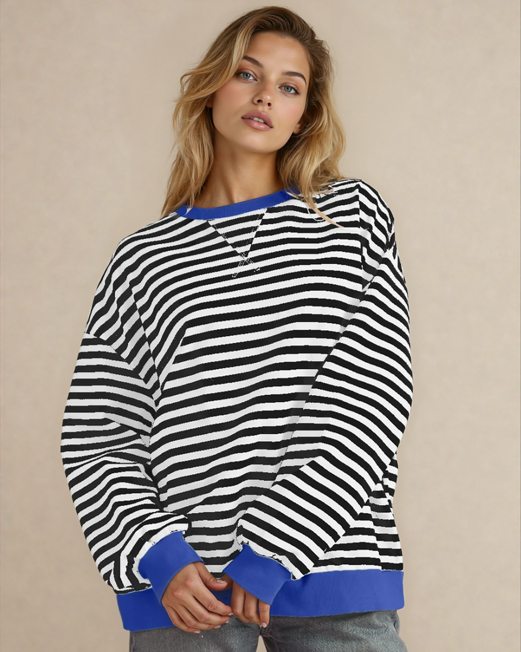 Oversized Sweatshirt | Black