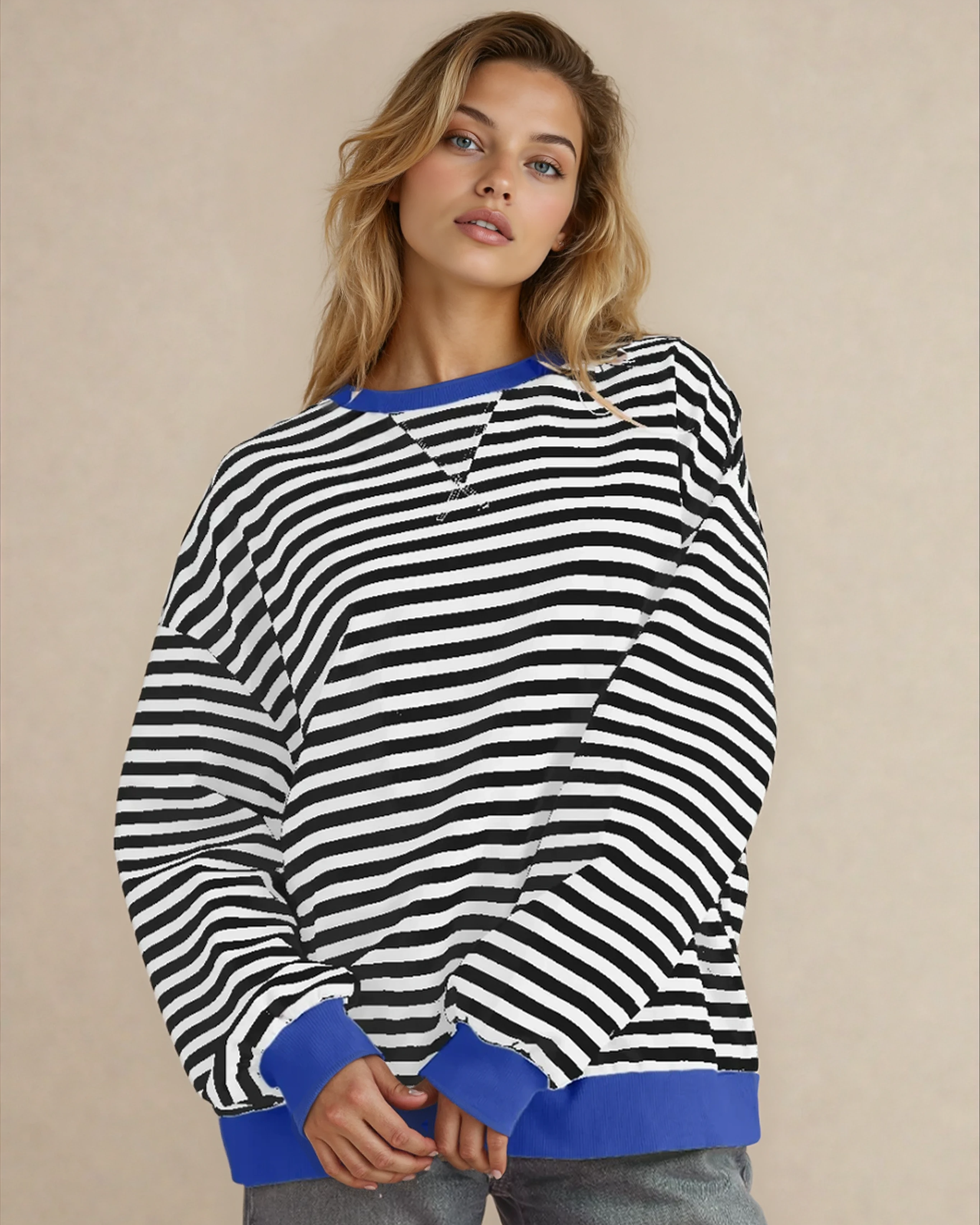 Oversized Sweatshirt | Black