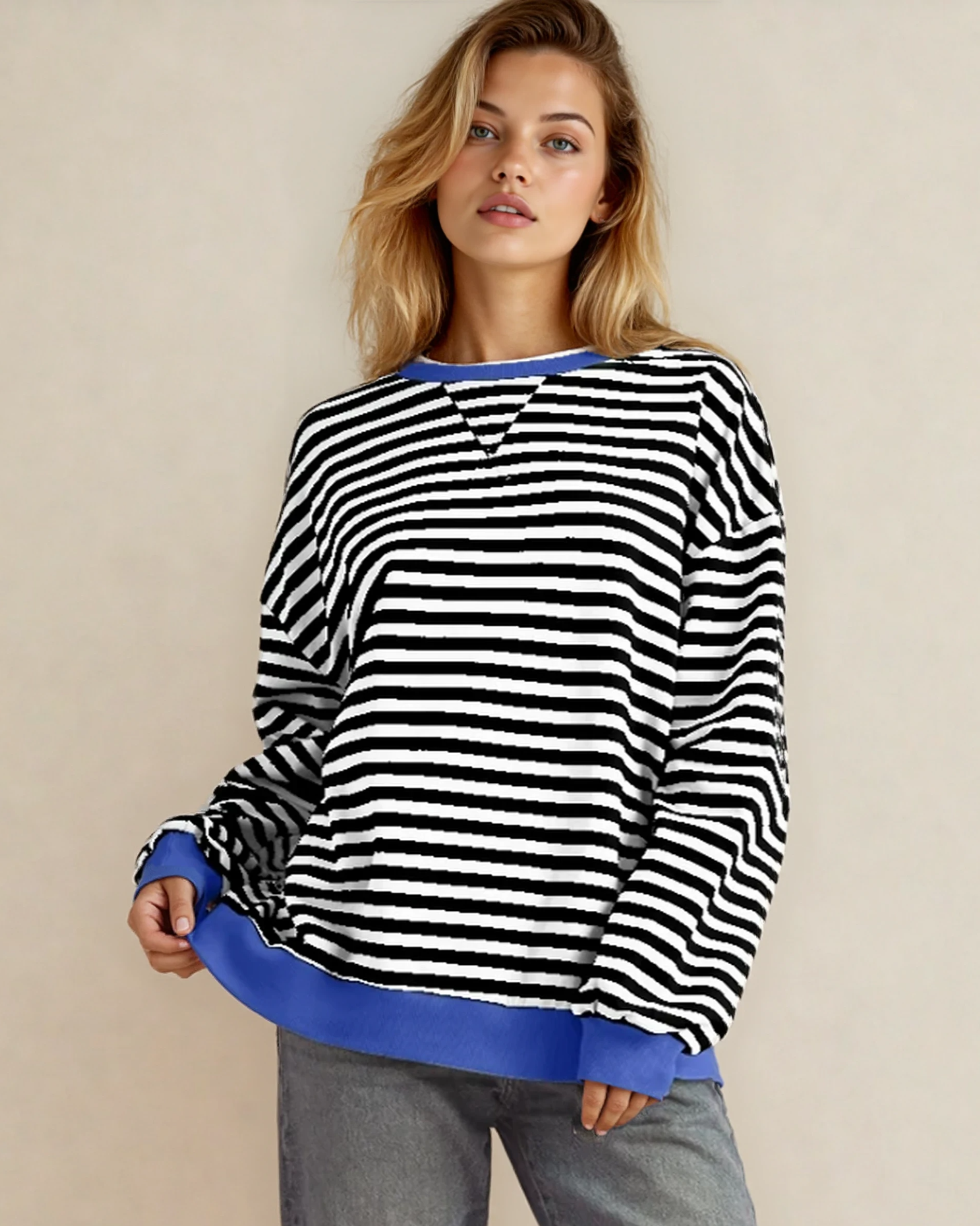 Oversized Sweatshirt | Black