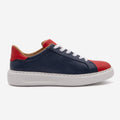 BLKSWN Heritage Gameday Sneaker | Navy + Red