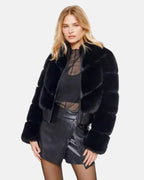 Short Faux Fur Jacket