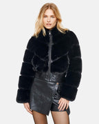 Short Faux Fur Jacket