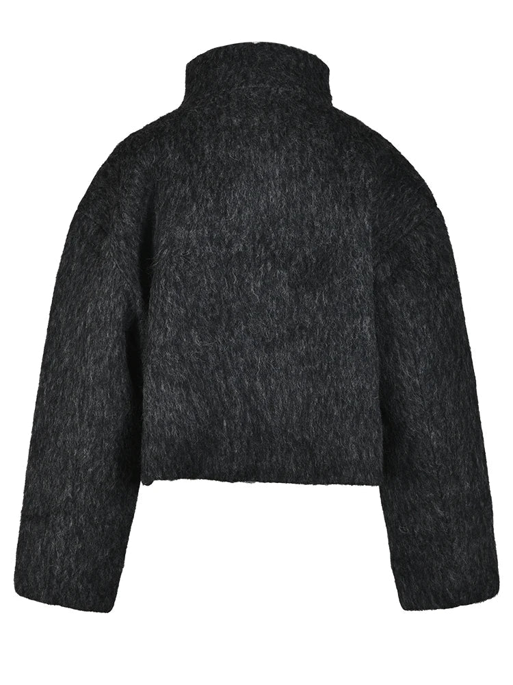 Short Wool-Feel Jacket Upper West Side BYMANYC ® New York
