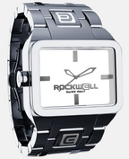 Duel Time Silver/White Watch