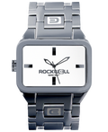 Duel Time Silver/White Watch