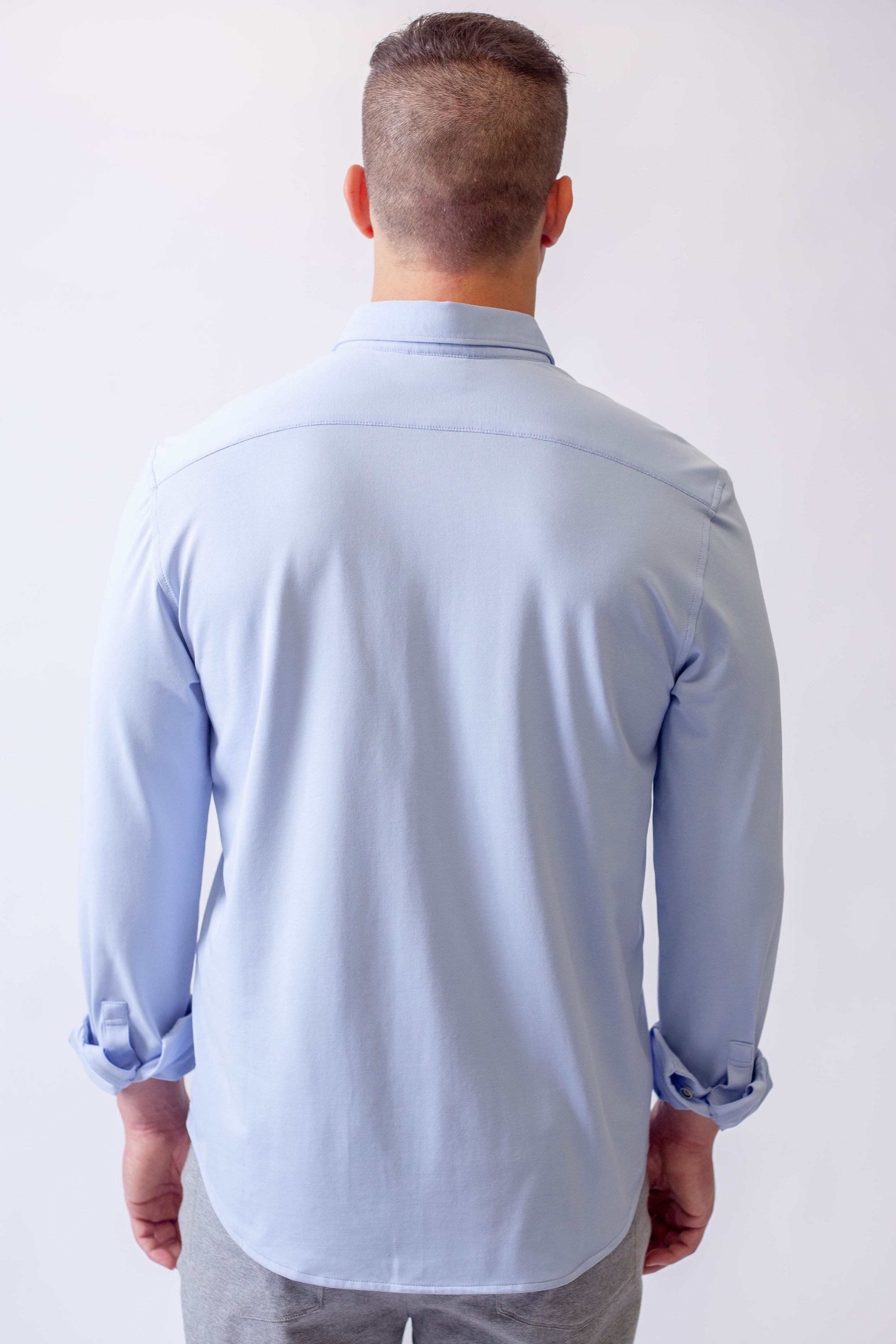 Buki Cinqo 'Single Shot' Long Sleeve Tech Shirt | French Blue