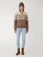 Skyward Alpaca/Wool Sweater | Ivory