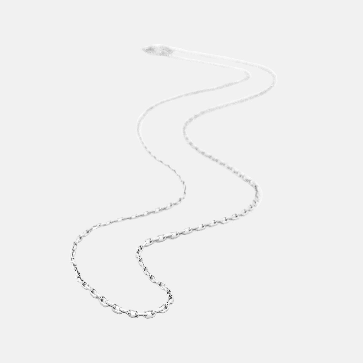 Sterling Silver Rolo Chain | Small Cable