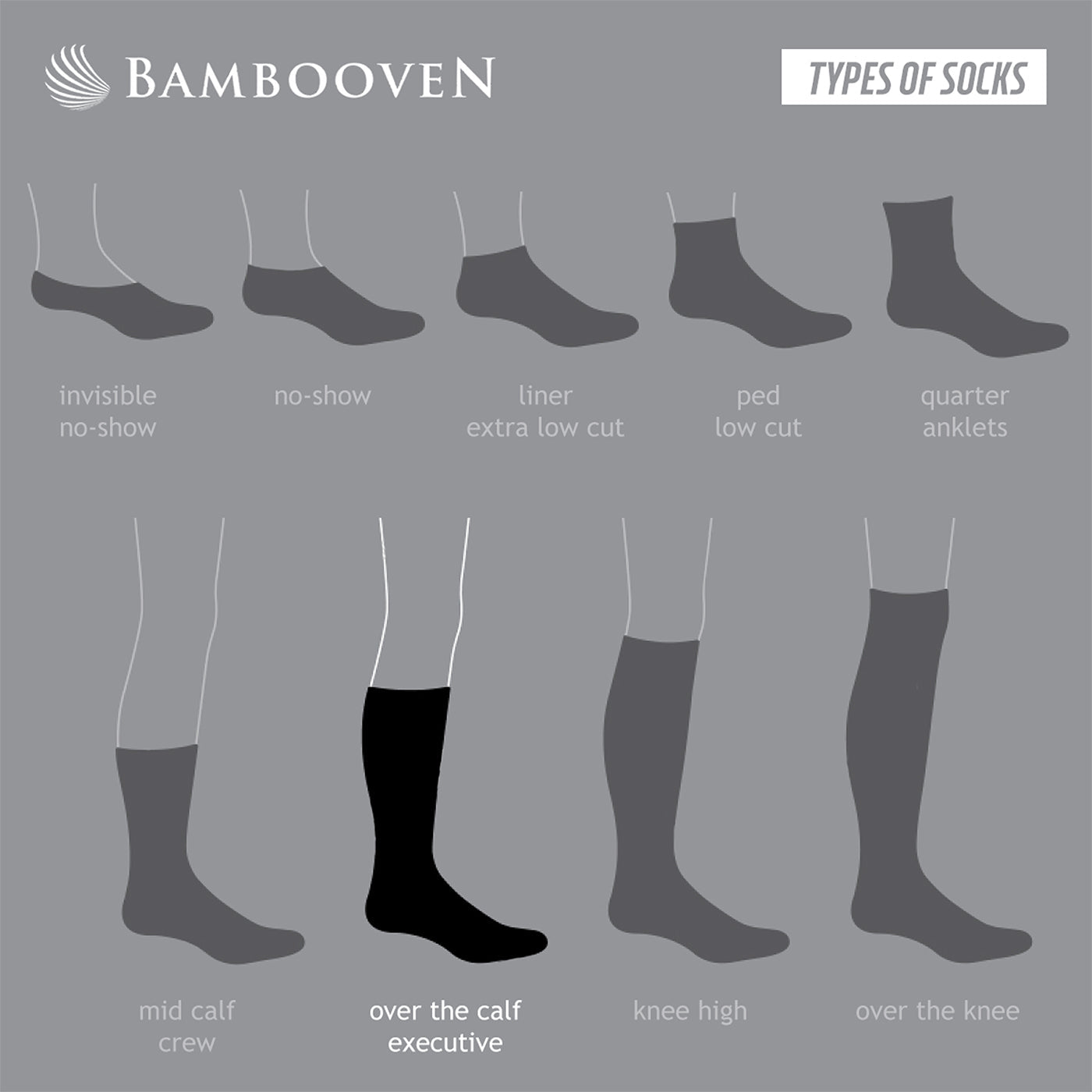 Men’s Bamboo Dress & Trouser Socks 626 | 6-Pack