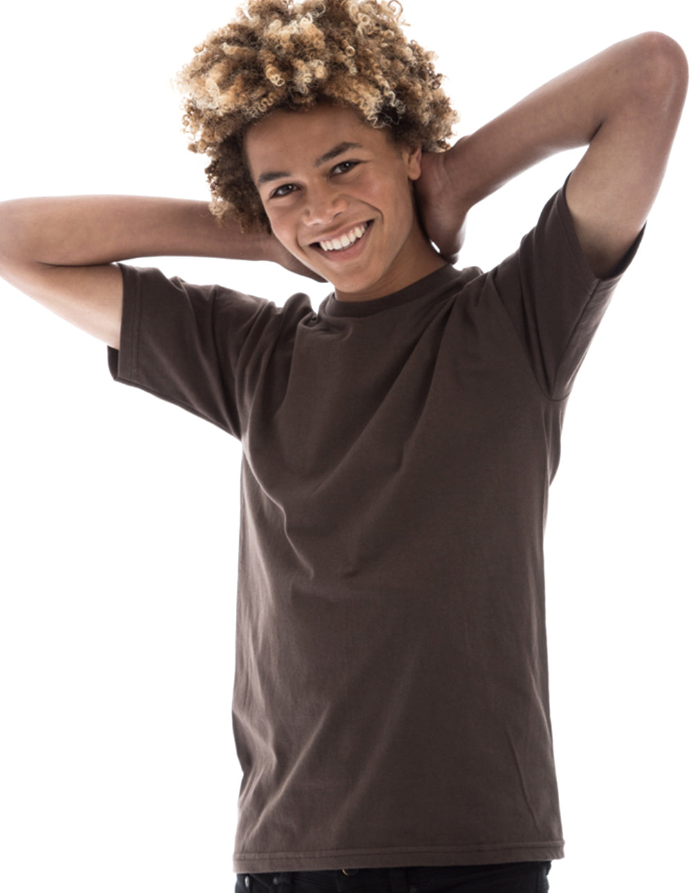 Retro Ring-Spun Crew Neck T-Shirt | 2100