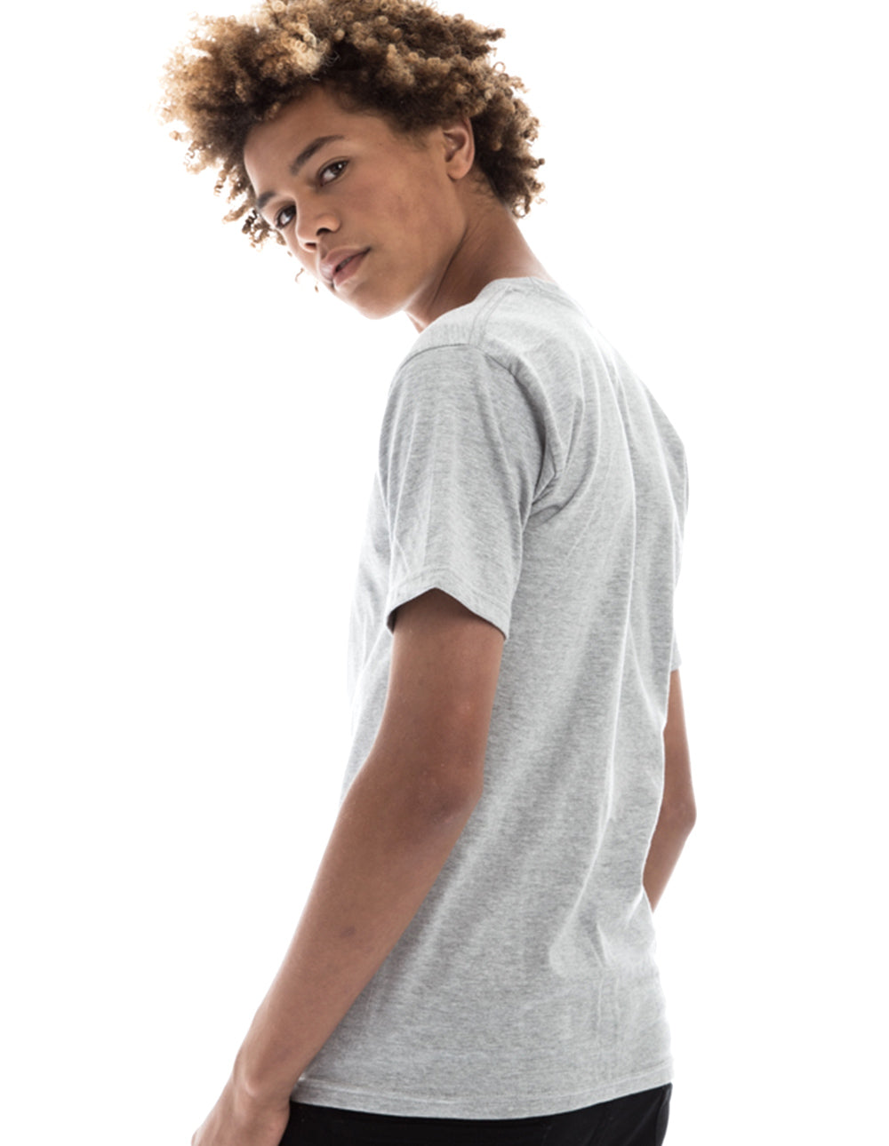 Retro Ring-Spun Crew Neck T-Shirt | 2100