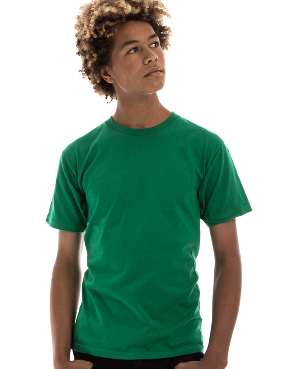 Retro Ring-Spun Crew Neck T-Shirt | 2100