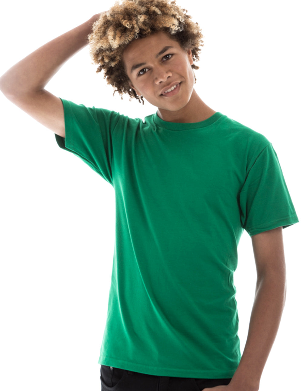Retro Ring-Spun Crew Neck T-Shirt | 2100
