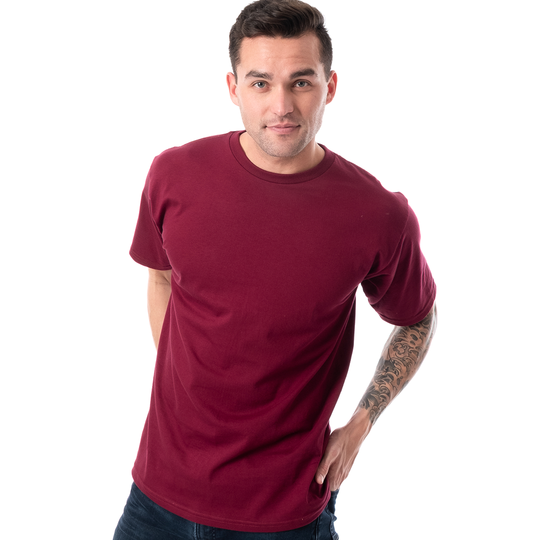 Retro Ring-Spun Crew Neck T-Shirt | 2100