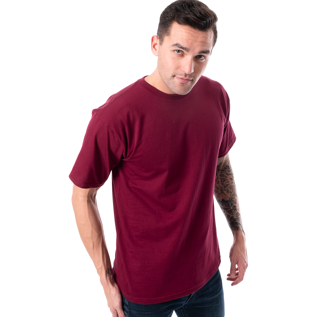 Retro Ring-Spun Crew Neck T-Shirt | 2100
