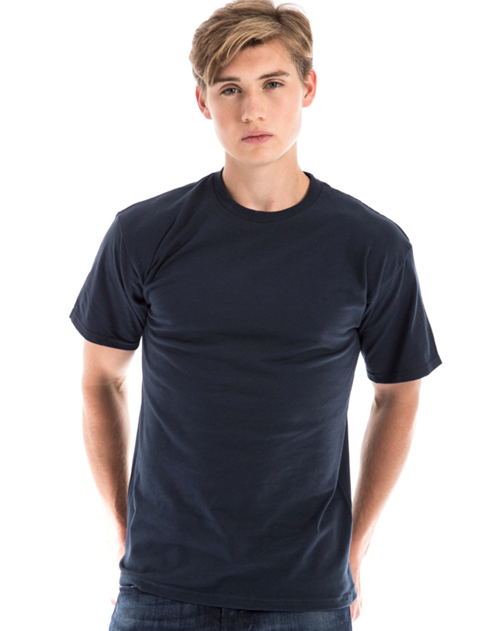 Retro Ring-Spun Crew Neck T-Shirt | 2100