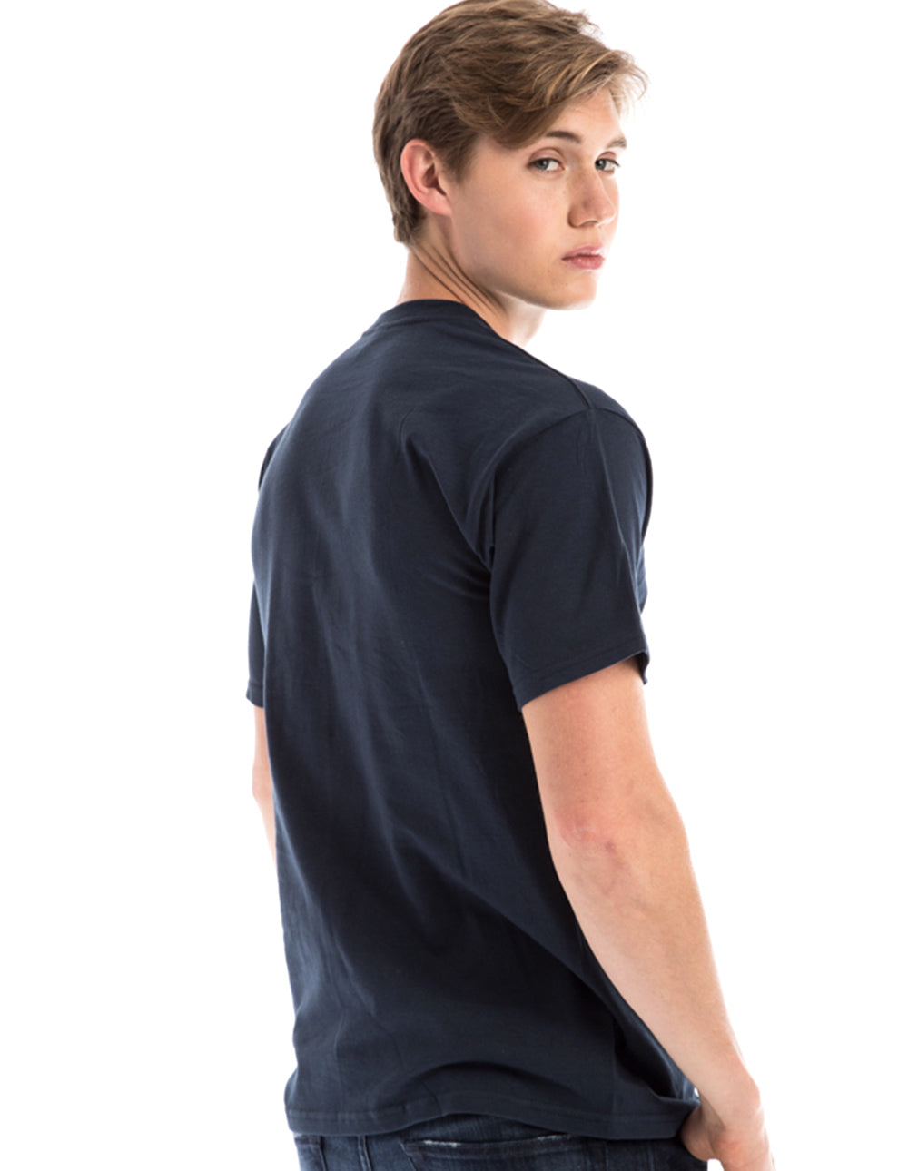 Retro Ring-Spun Crew Neck T-Shirt | 2100