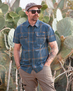 Jack Knife SS Shirt | Dk Gray Blue