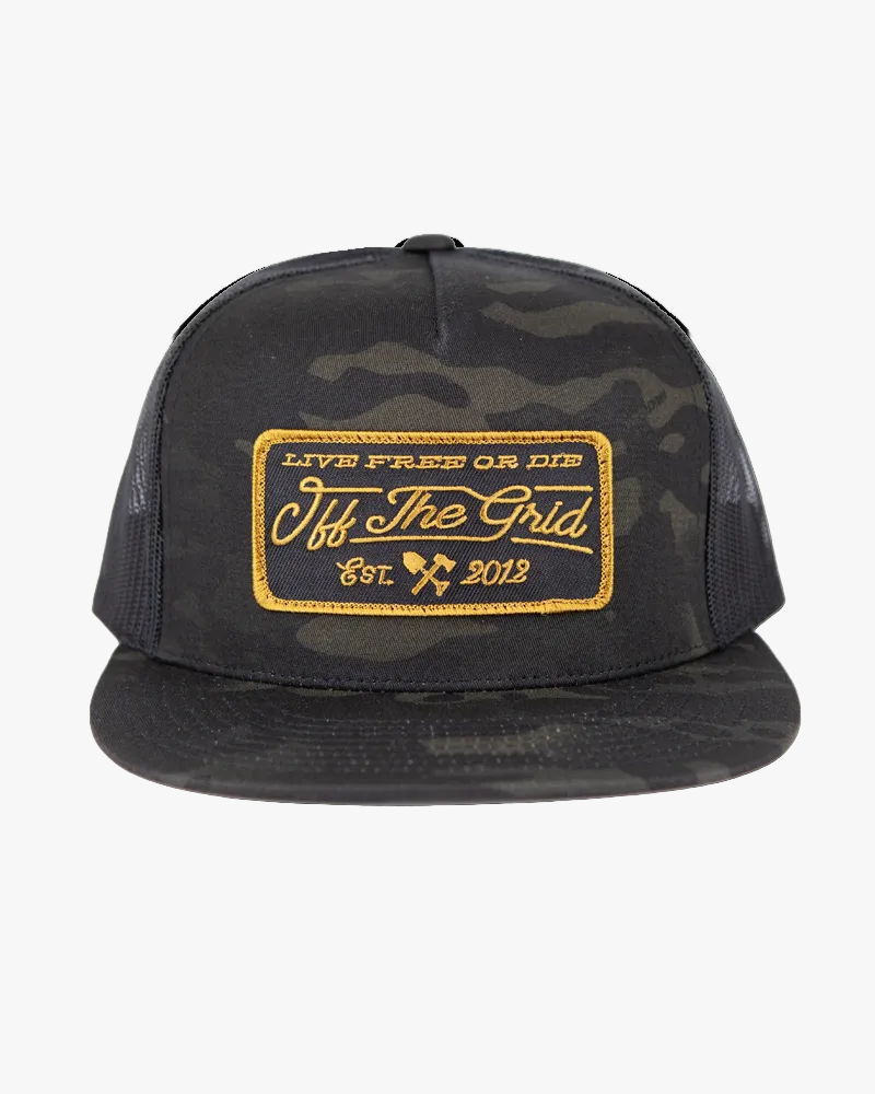 Stamped Snapback Hat