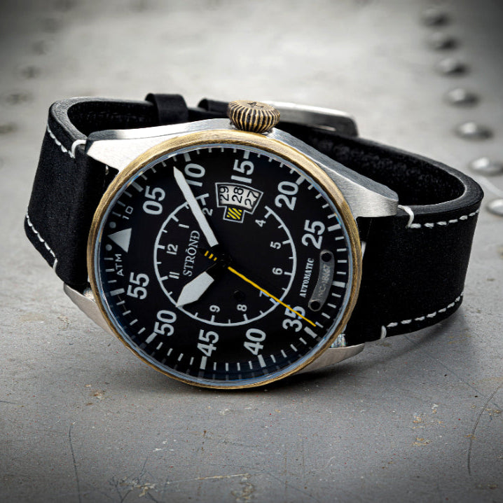 STOND DC-4 Automatic Watch Black