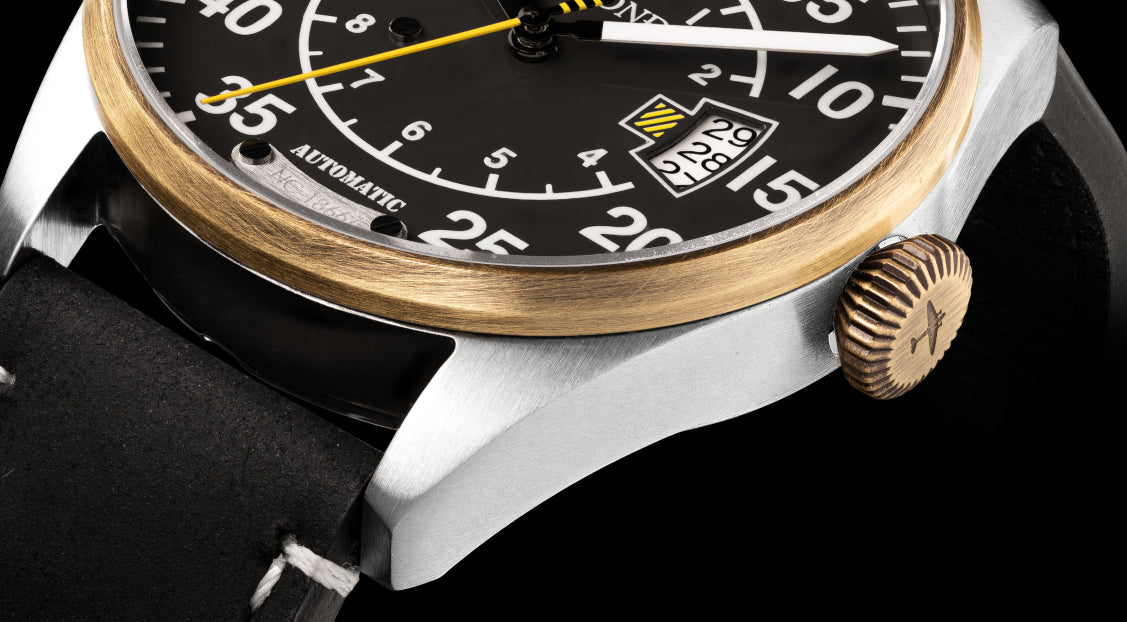 STOND DC-4 Automatic Watch Black
