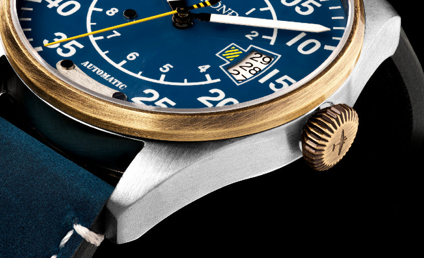 STOND DC-4 Automatic Watch Blue