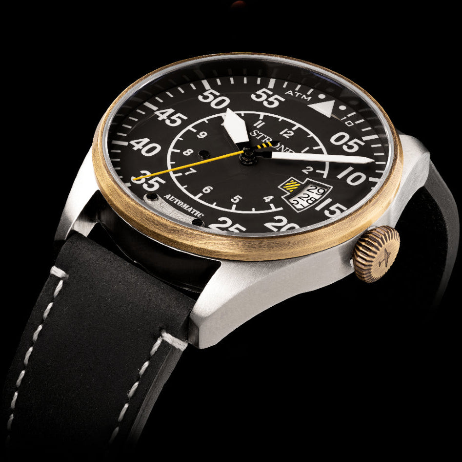STOND DC-4 Automatic Watch Black