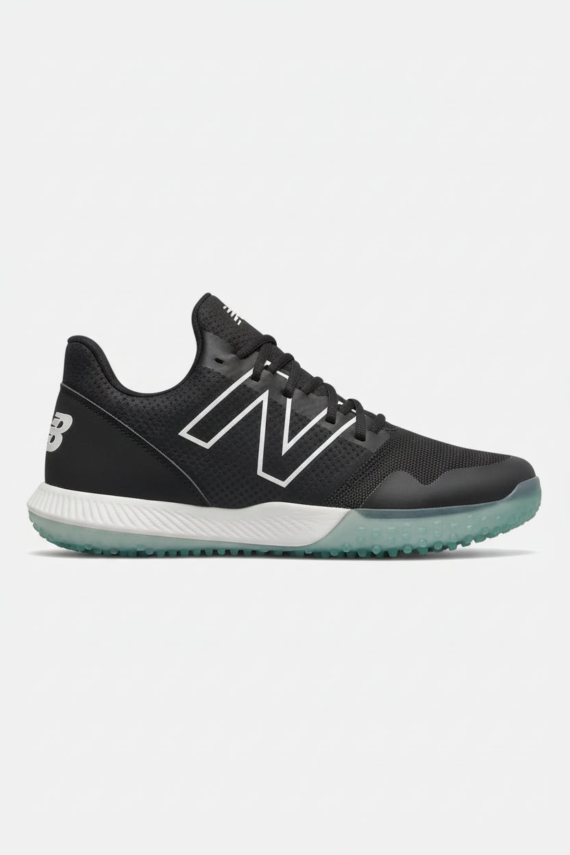 New Balance 4040 V6 Turf Shoe | Black/White