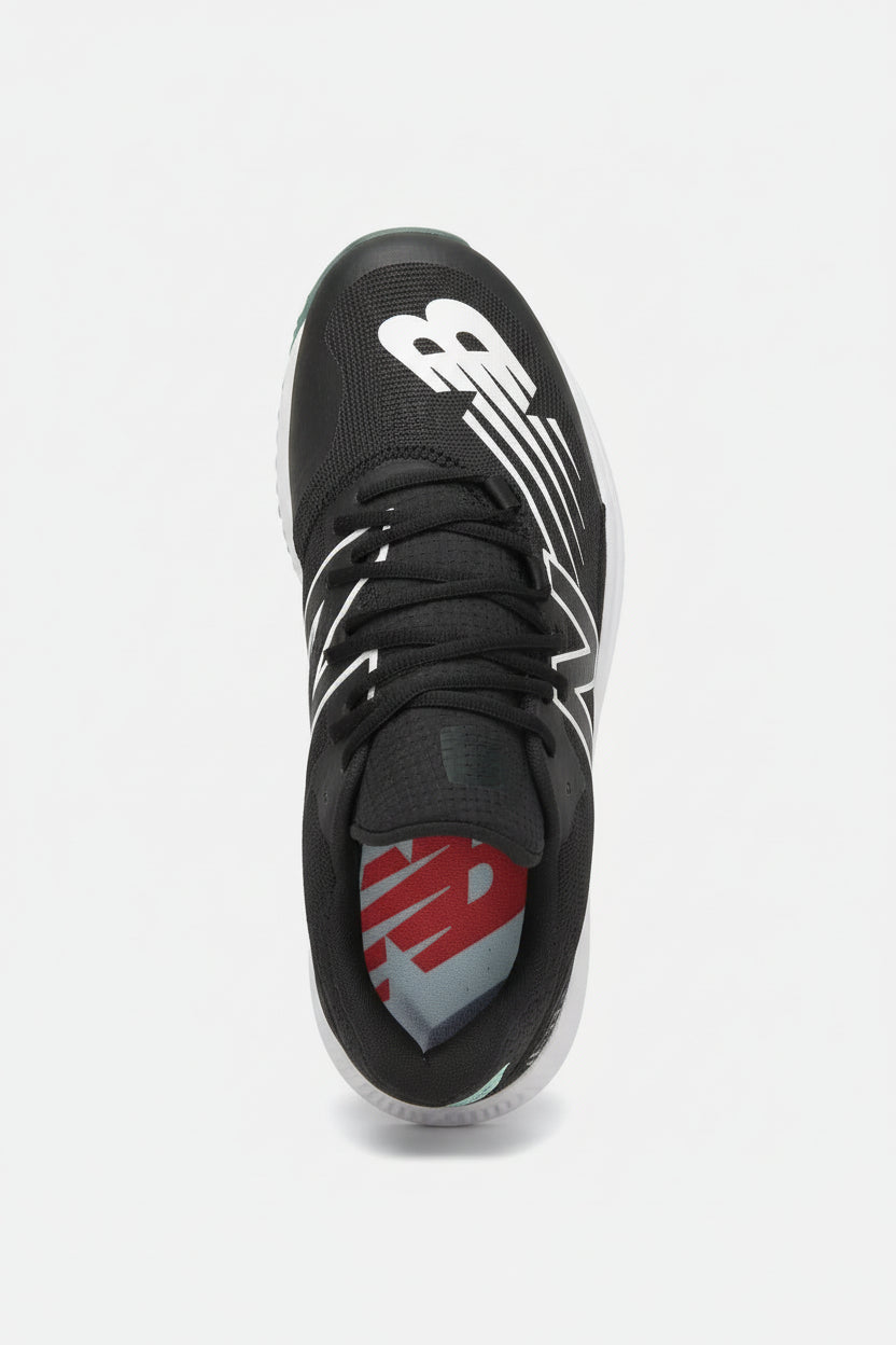 New Balance 4040 V6 Turf Shoe | Black/White