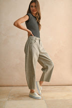 Striped Ribbed Knit Bodysuit | 2 Color Ways