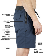 Thunderbird Short | Grey Blue