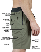 Thunderbird Short | Rye Green