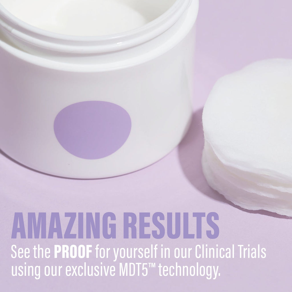 TRANSPORT Exfoliating Glycolic Acid Pads | 50 Ct