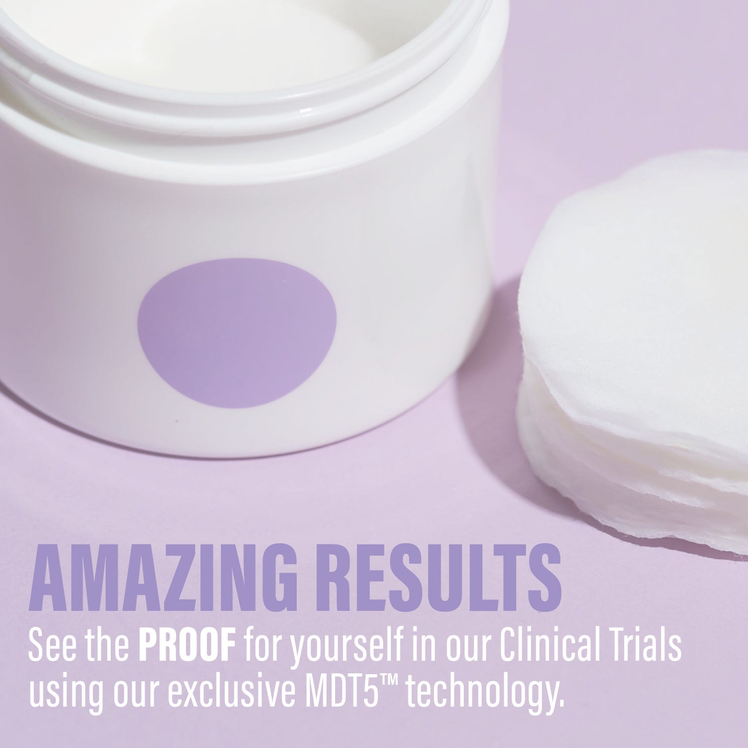 TRANSPORT Exfoliating Glycolic Acid Pads | 50 Ct