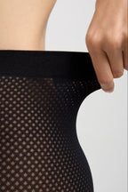 Conte Fantasy Tights Twist | Openwork Geometric Pattern "Diamonds"