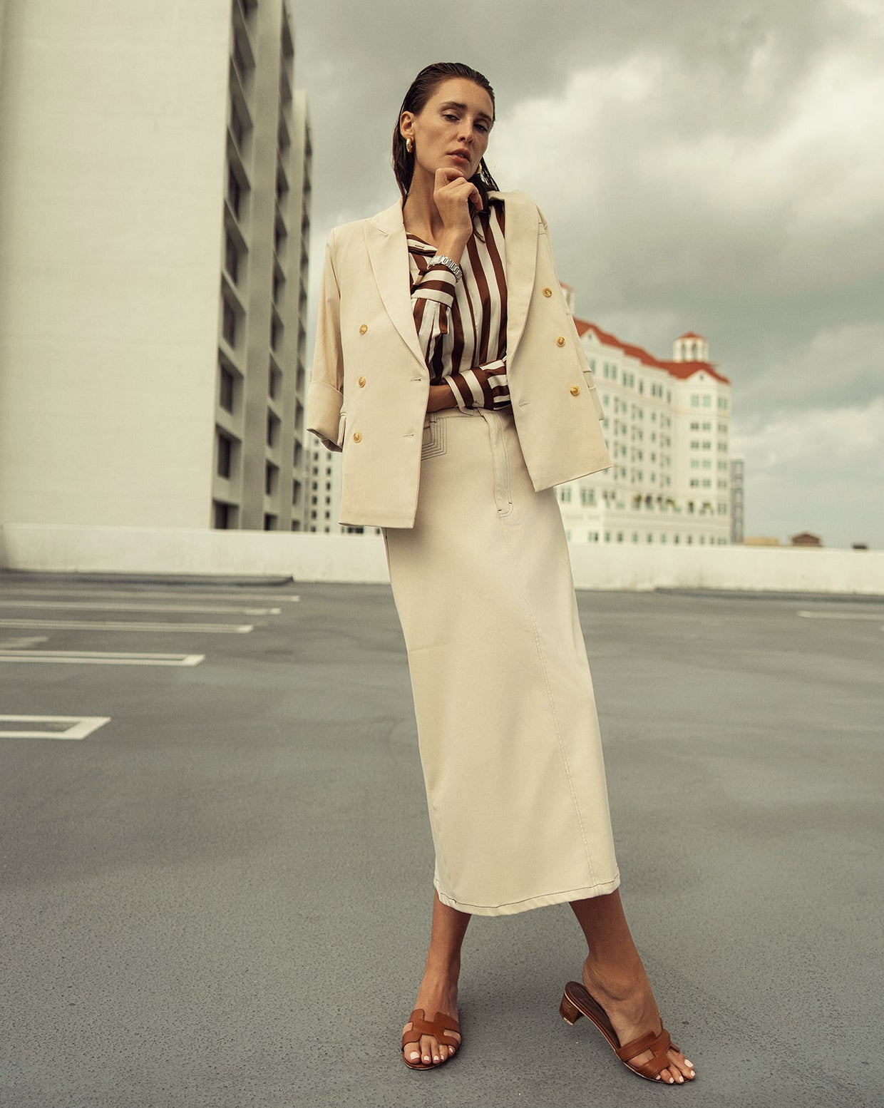 Stretch Summer Blazer