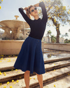 Faux Wrap Modal T-Shirt