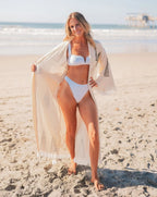 Soft Lightweight Turkish Cotton Kimono Robe