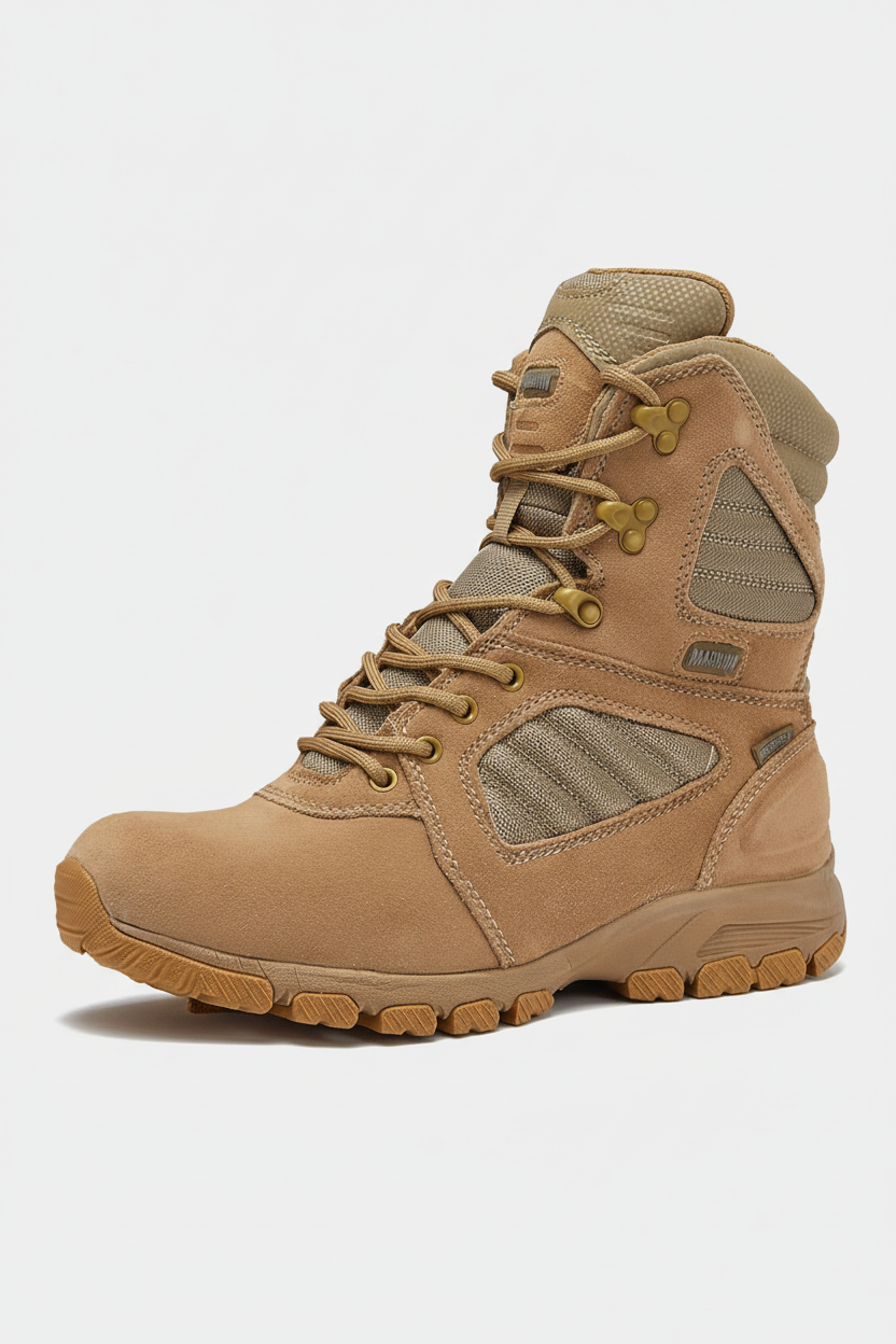 MAG STORM 8" Desert Military Tactical Boot SZ WP