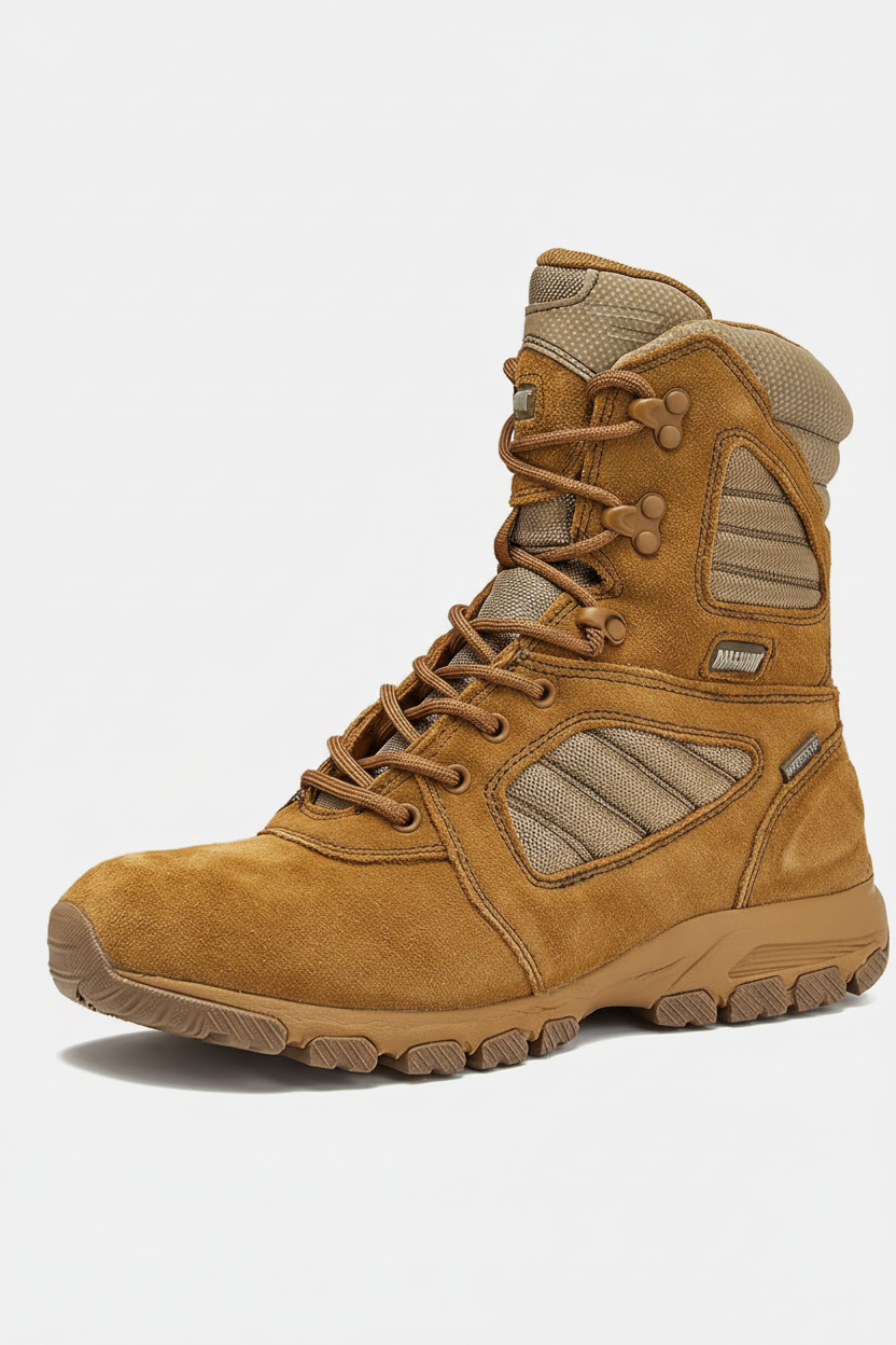 MAG SHIELD Suede Leather 8" Work Boot SZ WP
