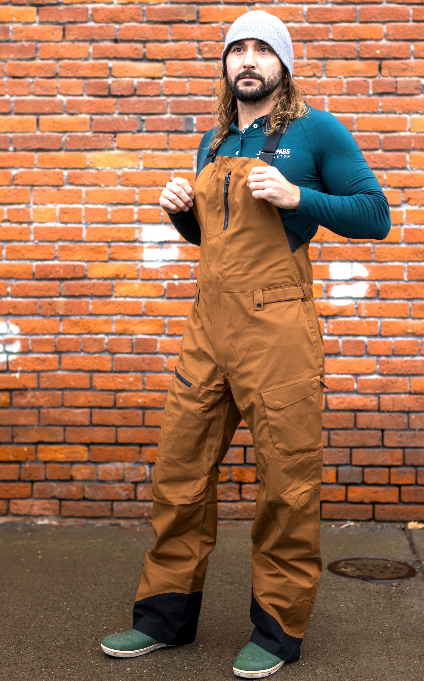 Men’s Boxwood/Koa 3L Bib Pant