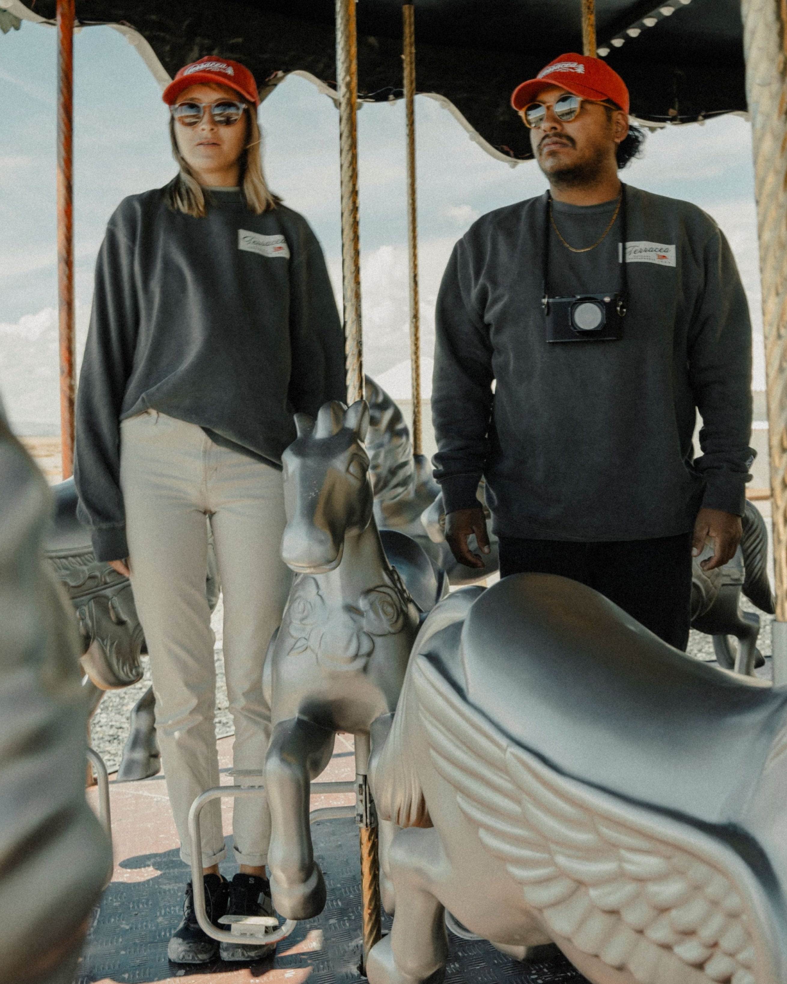 Pennant Crewneck Sweatshirt