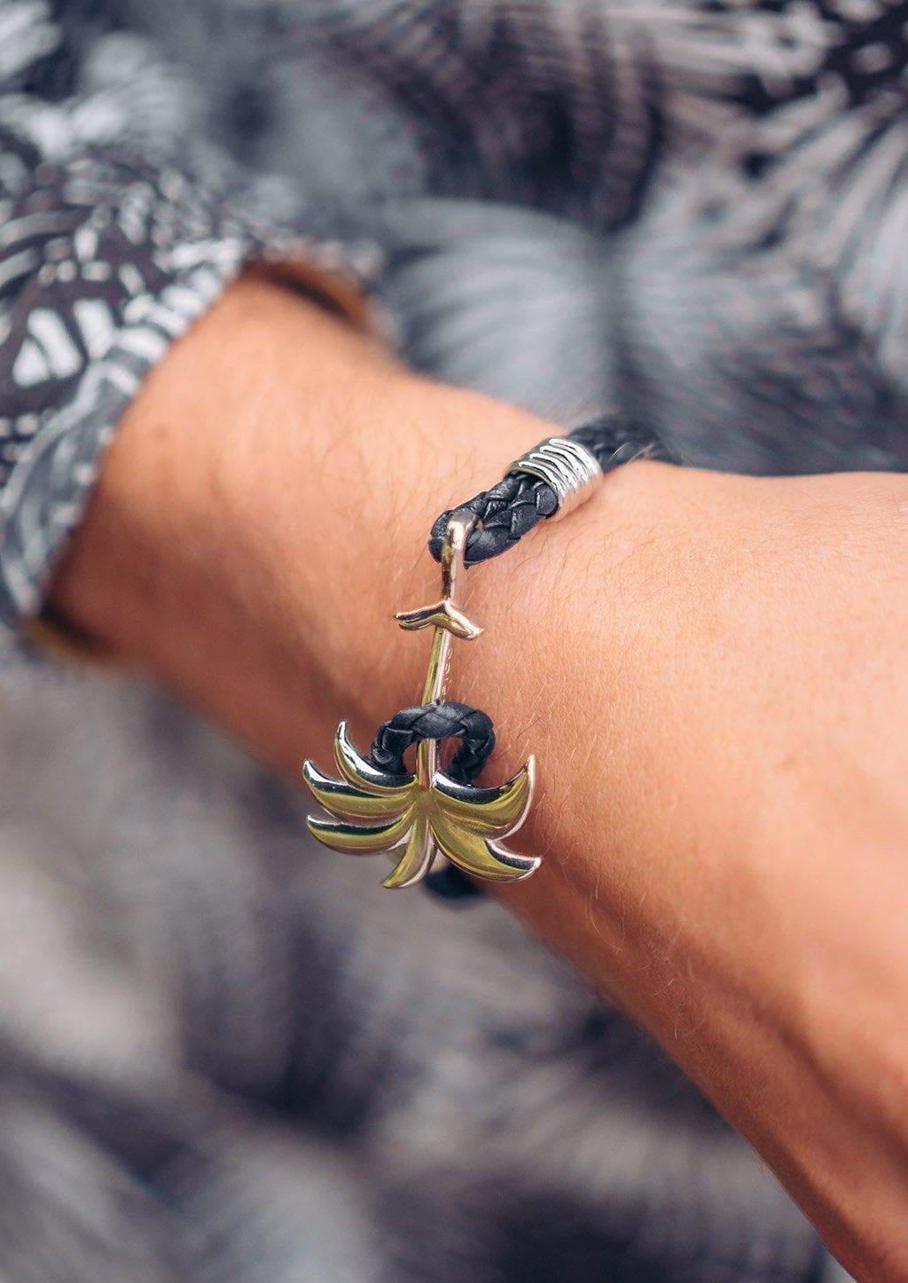 Palm Band Twilight Silver Wrist Band