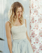 The 1930's French Vintage Bow Organic Camisole
