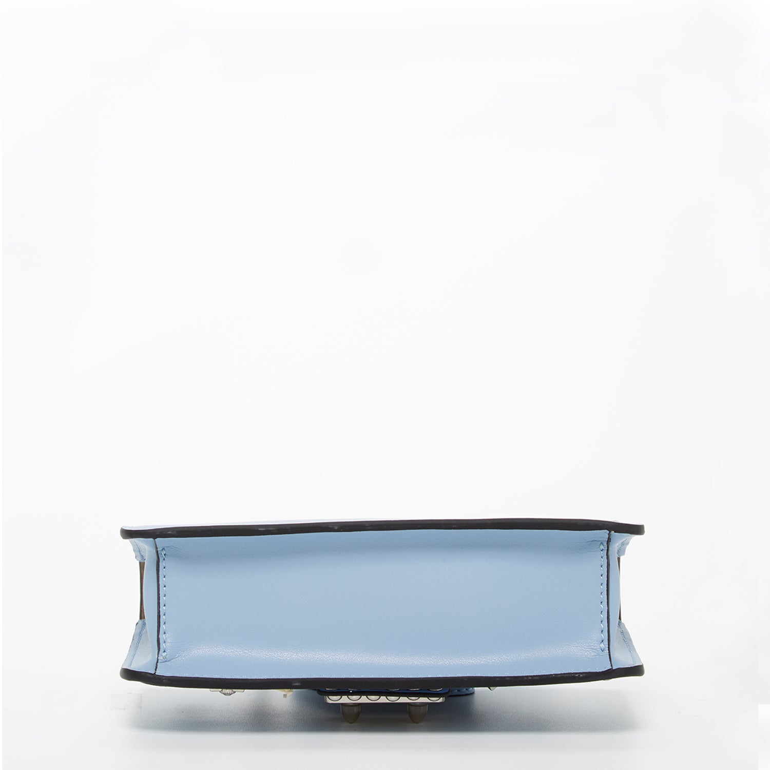 SUSU Studded Small Leather Crossbody Bag | Sky Blue Purse