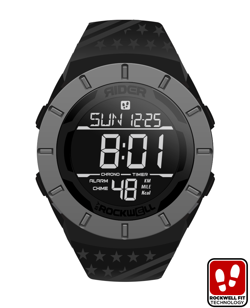 Coliseum Fit™ Halo Edition Watch Ryan Weaver | Black/ Grey