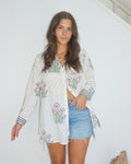 Thea Beach Shirt in Cosmos