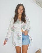 Thea Beach Shirt in Cosmos