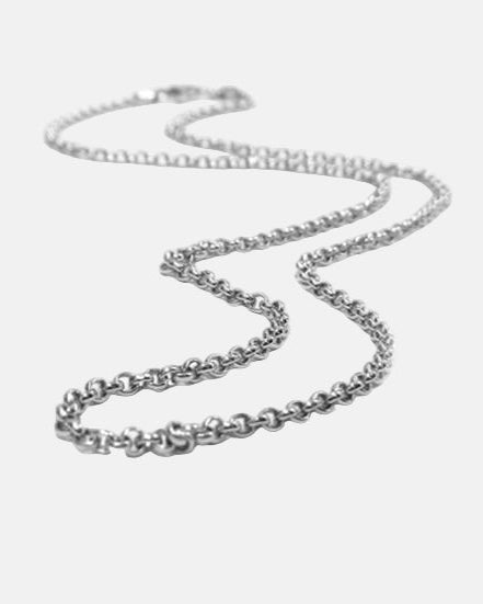 Belle Étoile Sterling Silver Chain Thin Rolo